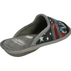 Zapatilla Chinela De Cosdam Con Estampado Moto Comoda Planta Con Piso Biorelax