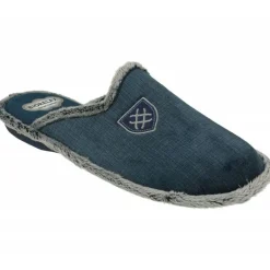 Zapatilla Chinela De Cosdan En Pano De Dacha Con Piso De Goma Y Planta De Descanso Biorelax