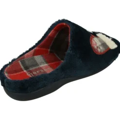 Zapatilla Chinela De Garzon Con Bordado Gorro Manoplas Y Gorro, Planta De Descanso Extraible Con Suela De Caucho