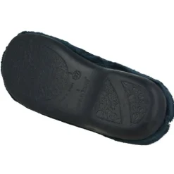 Zapatilla Chinela De Garzon Con Bordado Gorro Manoplas Y Gorro, Planta De Descanso Extraible Con Suela De Caucho