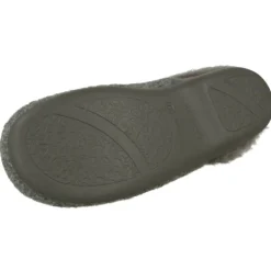 Zapatilla Chinela De Garzon De Pano Cuadros Con Piso De Caucho Y Planta Anatomica De Descanso Extraible