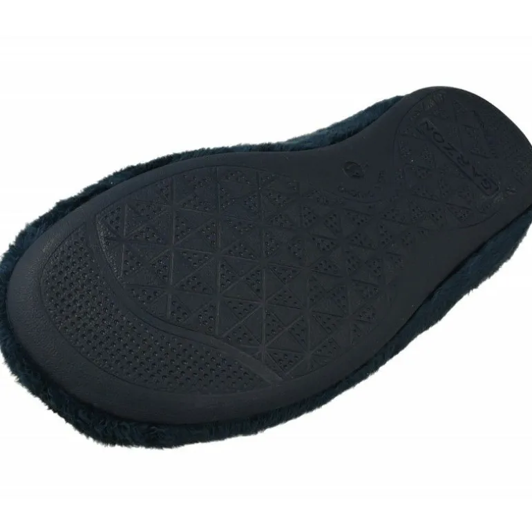 Zapatilla Chinela De Garzon En Pano Dacha Con Logo Capitan Americay Piso De Caucho Con Planta Movible