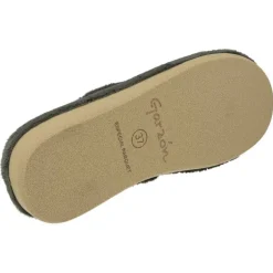 Zapatilla Chinela De Garzon En Pano Dacha Estampado Perrita Con Piso Microporoso Especial Parquet