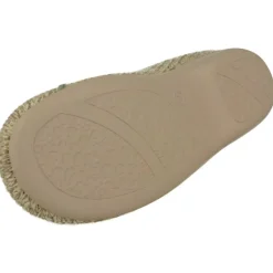 Zapatilla Chinela De Garzon En Pano Punto Con Corazon Estampado Y Planta De Descanso Extraible Y Piso De Caucho