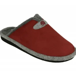 Zapatilla Chinela De Garzon En Pano Bamara Con Horma De Ancho Especial Y Piso Microporoso Alierado Especial Parket