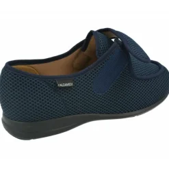 Zapatilla Velcro De Calzamedi En Tejido Elastico Con Piso De Caucho Y Horma De Ancho 15 , Pies Sensibles Y Diabéticos