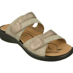 Zueco De Wesland Con Doble Tira Ajustable De Velcro Piso De Caucho Yplanta Extraible En Piel Combinada